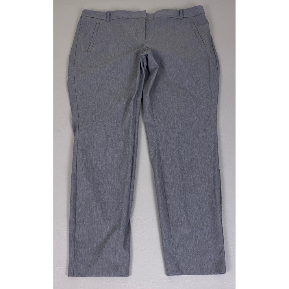The Limited Exact Stretch Dress Pants Women's Size 16 R Slim Gray Heathered Work